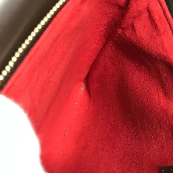 LOUIS VUITTON Damier Twice Bag Crossbody Pochette Shoulder Bag - Picture 14 of 16